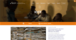 Desktop Screenshot of icct.nl